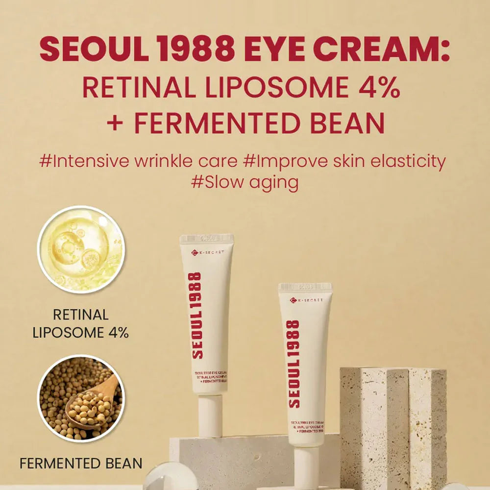 K-SECRET SEOUL 1988 Cream : Retinal Liposome 1% + Fermented Rice