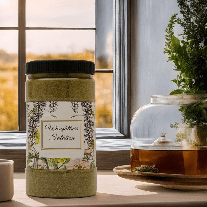 🌿 Weightless Solution 🔥 Herbal Weight Loss Powder | 1 Month Plan 🕒